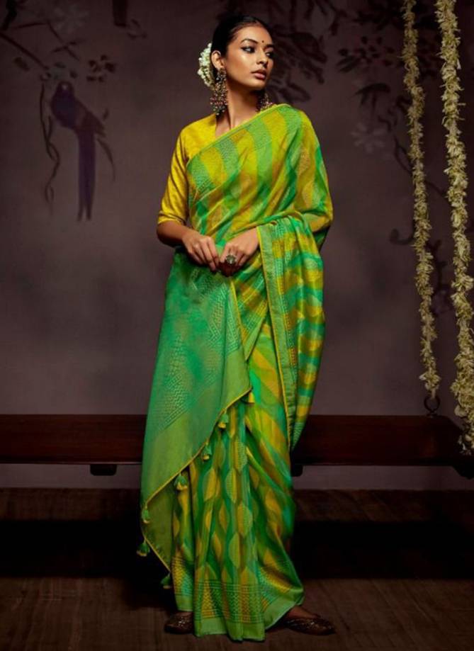 Radha Kimora New Latest Designer Ethnic wear Georgette Silk Saree Collection